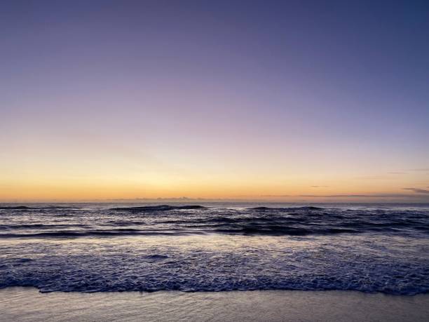 istock Sunrise Over the Ocean at Brunswick Heads 1221360814