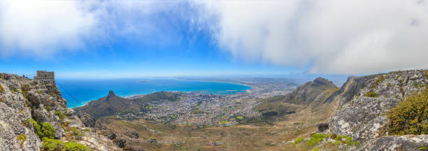istock Panorama of Cape Town from Table Mountain 1221366865