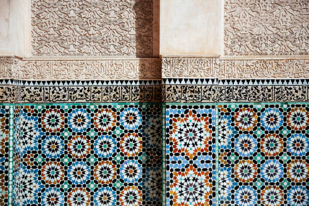 Medersa Ben Youssef Courtyard Marrakech