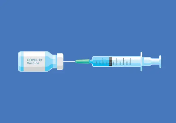 Vector illustration of Vaccine