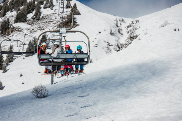istock Family Ski Holiday 1221376199