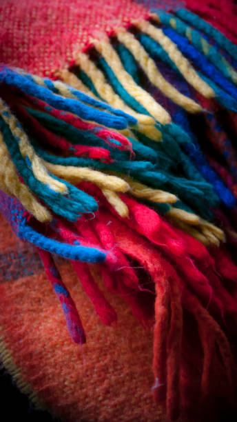 istock Colorful blanket fringes 1221376502