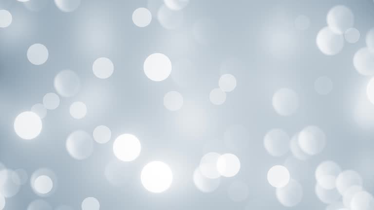 Abstract Soft Clean Blurred Glitter Dust Tiny Moving Rising Glitter Bokeh Particles Loopable Background