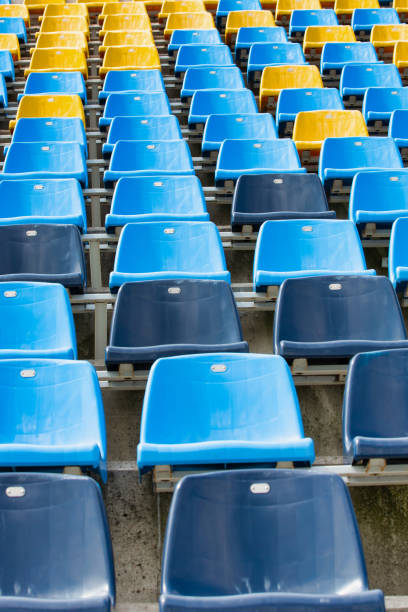 istock Photo of stadium seats 1221379686