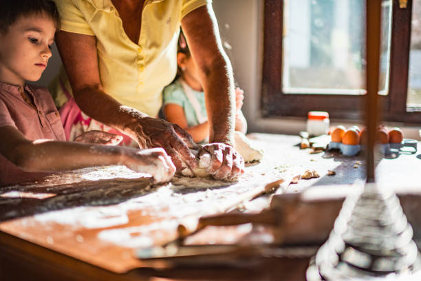 istock Food preparation at home 1221379891