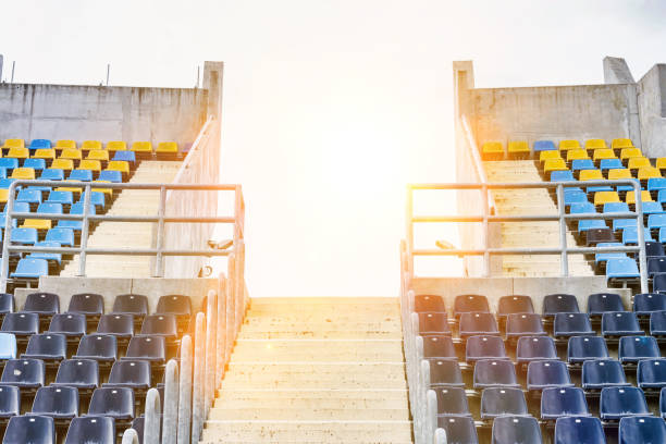 istock Photo of stadium seats 1221380018