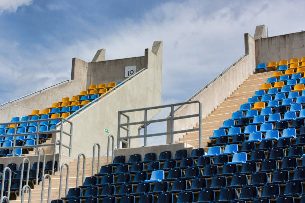 istock Photo of stadium seats 1221381707
