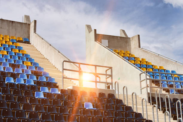 istock Photo of stadium seats 1221381884