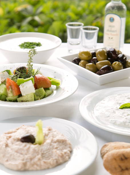 istock Gourmet food on a white plate 1221382011