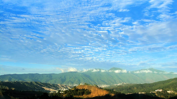 An landscape of a sunny afternoon in Caracas-Venezuela.