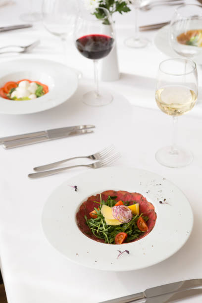 istock Smoked raw meat prosciutto salad 1221385170