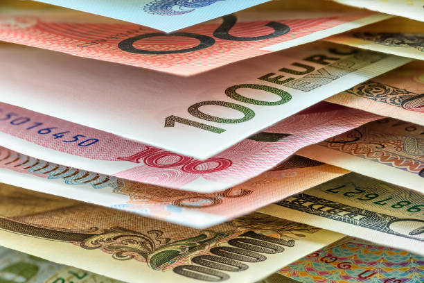 istock Paper banknotes from around the world 1221385698