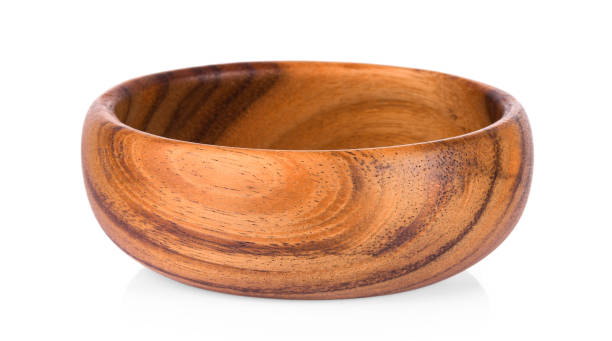 istock wood bowl on white background 1221385718