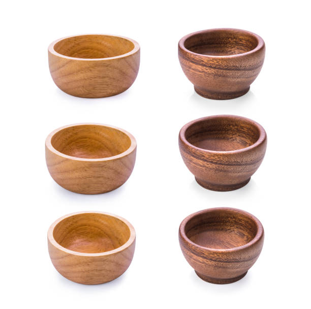 istock wood bowl on white background 1221386931