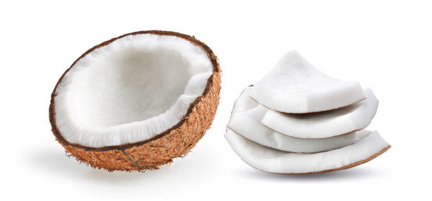 istock coconut isolated on the white background 1221387110
