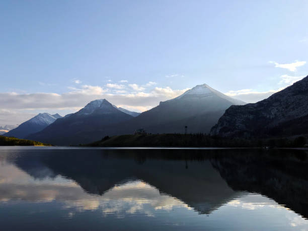 istock Mountain reflections, Waterton Lakes National Park, Alberta, Canada 1221389900