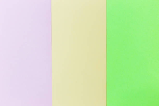 istock Pastel papers color background is nested backdrop flat lay. green, pink, orange 1221392676