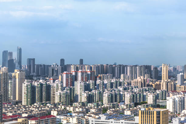 istock Skyscrapers and skyline in Chinese cities 1221392850