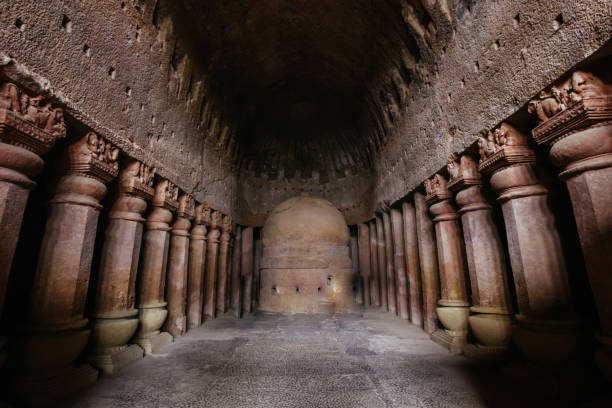 istock Kanheri Caves in Mumbai India 1221398997