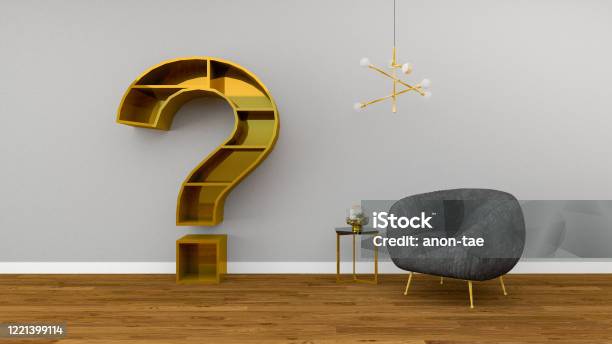 Big Question Mark On Wall In Living Room While Renovating Question ...