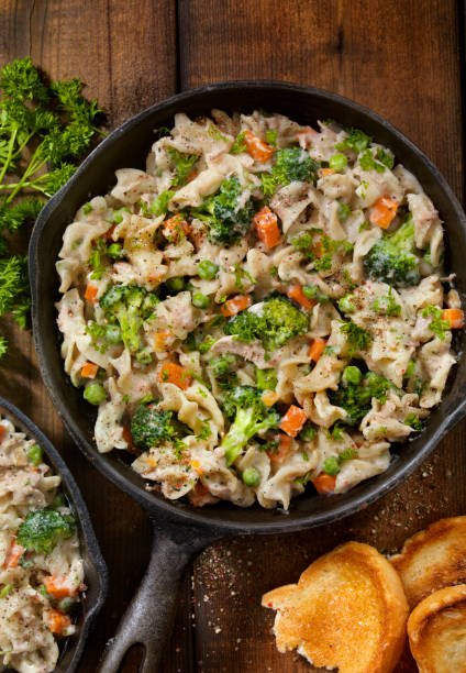 Creamy Tuna, Vegetable and Noodle Casserole