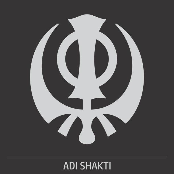 illustrations, cliparts, dessins animés et icônes de icône adi shakti - shakti