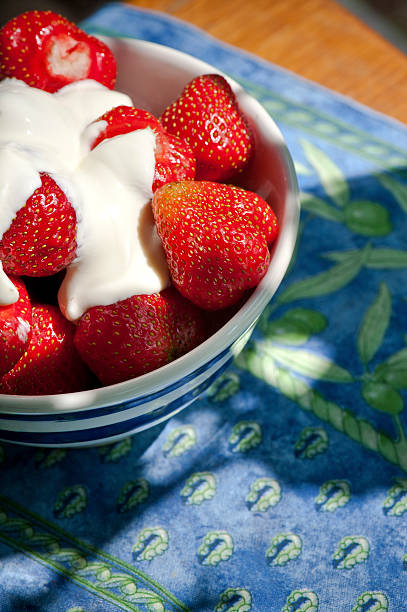 istock Close-up of fresh ecological strawberries 122141305