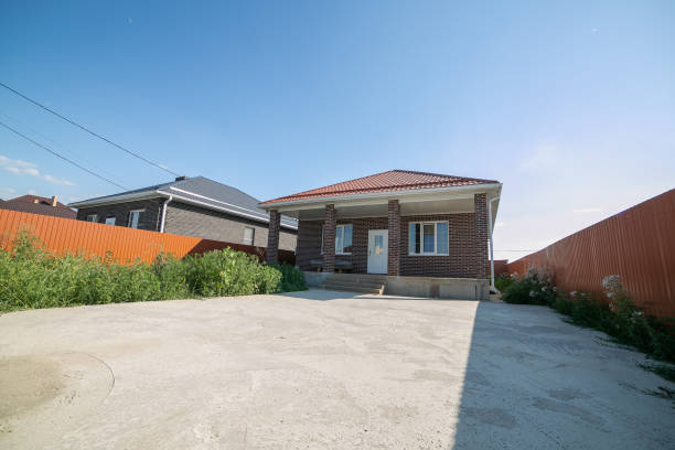 istock Brick new house in one floor 1221418815