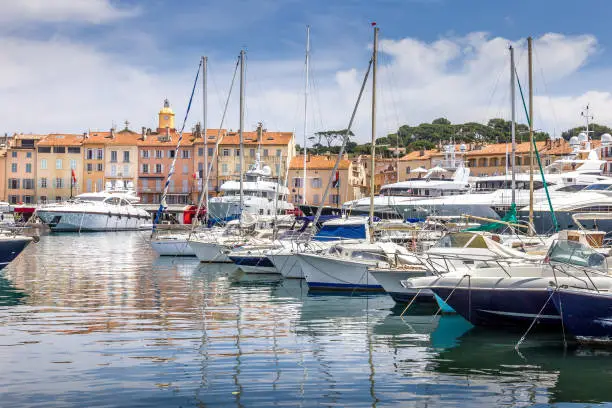 Photo of Port in Saint-Tropez, South of France