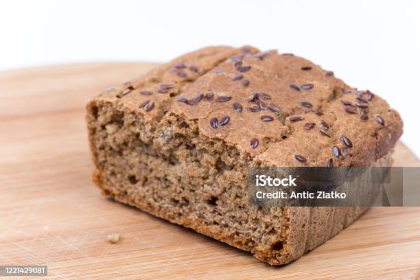 Chrono Homemade Bread With Copy Space Stock Photo - Download Image Now - Advertisement, Baked, Bakery