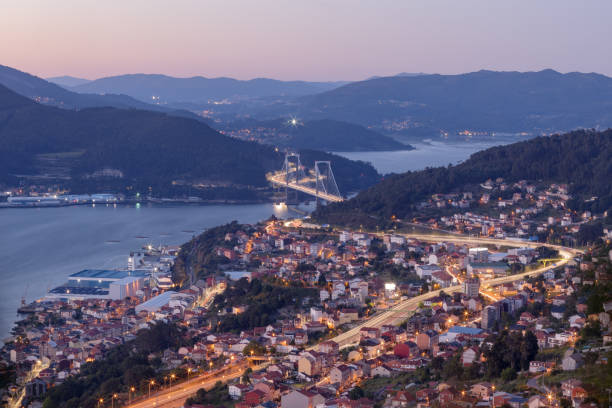 istock View of the Vigo estuary at sunset 1221437575