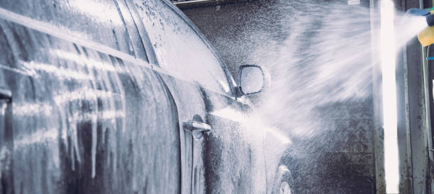 istock car wash with shallow depth of field 1221437710