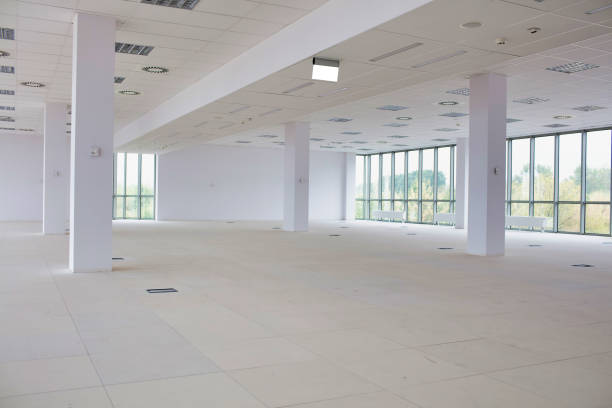 istock Photo of new empty office interior 1221439650