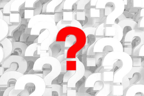 istock A Lot of White Question Marks as Background with One Red. 3d Rendering 1221440226