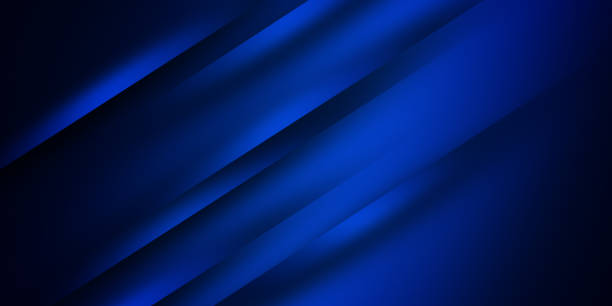 istock Modern Simple Dark Blue Abstract Background Presentation Design for Corporate Business and Institution 1221440555