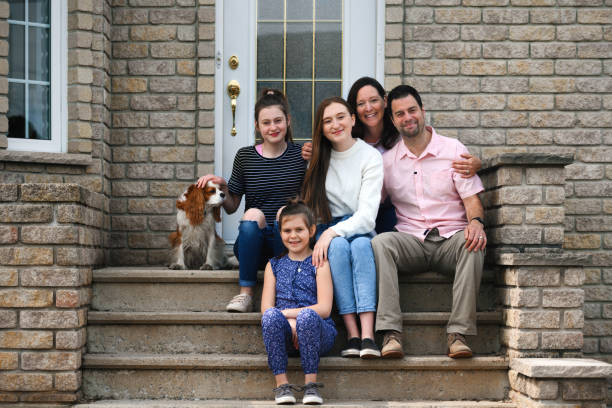 istock Quarantined family 1221443159