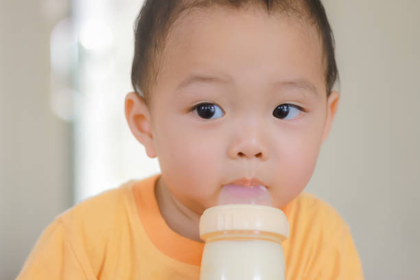istock Adorable black haired asian kid 1221446644
