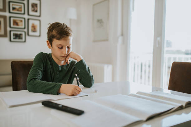 istock Teenager learning through TV broadcasting 1221456530