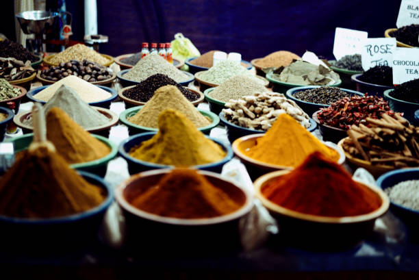 istock Spices in the market. 1221458687