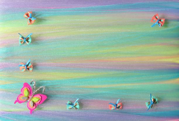 istock Butterfly Border, Frame, Background; Art and Craft; Copy Space 1221458936