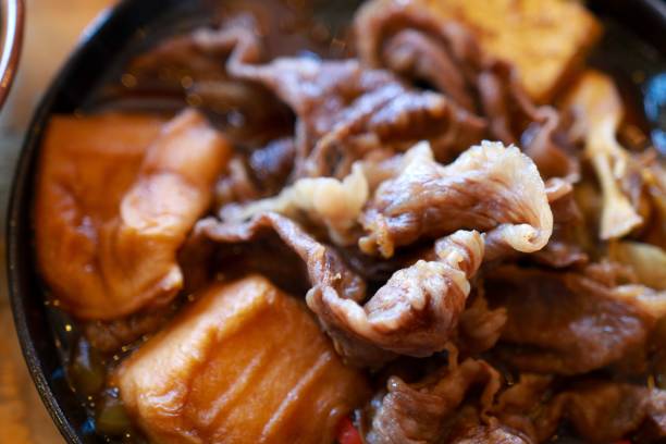 istock Washoku of Sukiyaki 1221459140