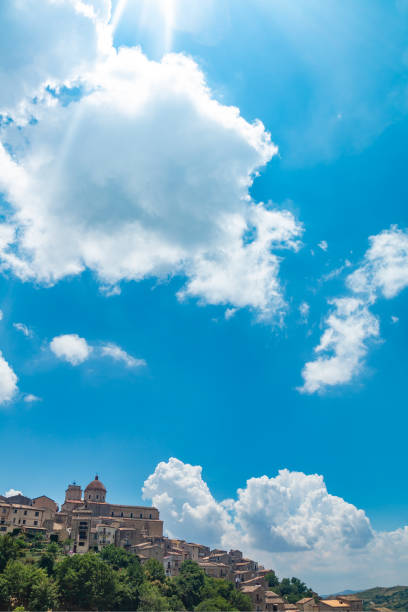 Petralia Sottana in Clouds