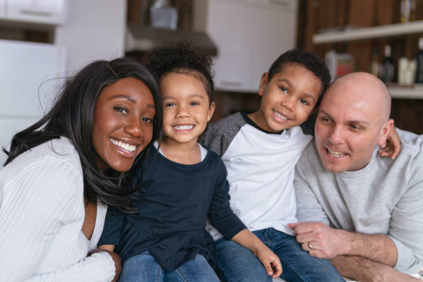 istock Big smiles from a happy family 1221462272