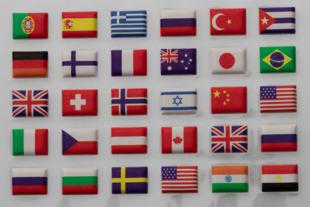 istock international flag, many country. 1221462727