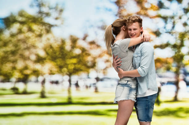 istock Caucasian boyfriend wearing shorts 1221465238