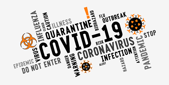 Inscriptions on the theme of the fight against virus infection.