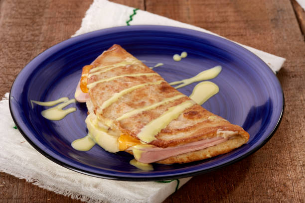 istock Typical meal breakfast gringa flour omelette 1221476316