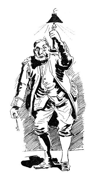 Butler Standing Drawing 180+ Attire Butler Drawing Stock Photos, Pictures & Royalty-Free Images ...