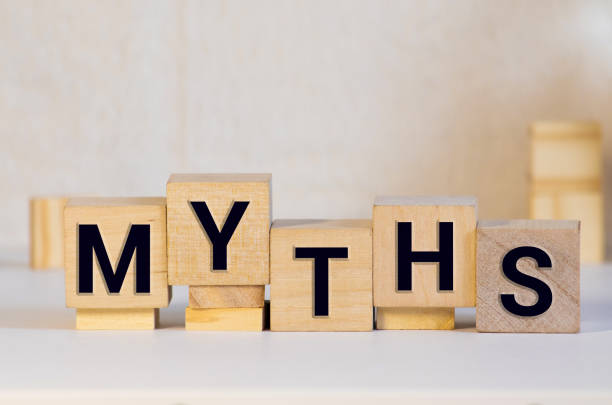 istock word myths on colorful wooden cubes 1221479728