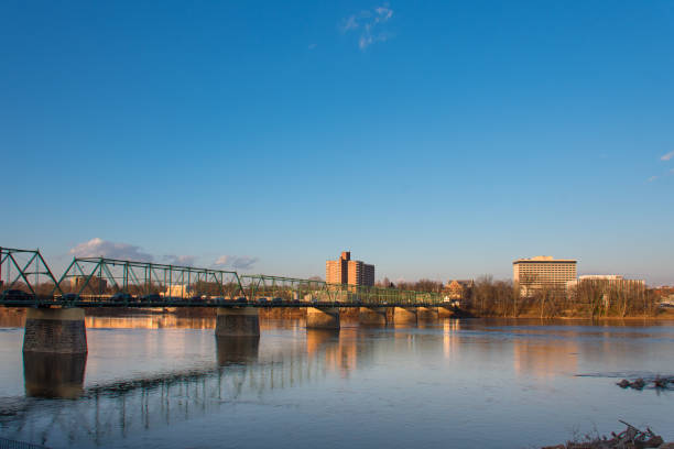 The Calhoun St Bridge in Trenton., NJ